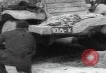 Image of 150th Signal Corps whitewash trucks Metz France, 1945, second 21 stock footage video 65675080011