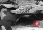 Image of 150th Signal Corps whitewash trucks Metz France, 1945, second 22 stock footage video 65675080011