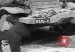 Image of 150th Signal Corps whitewash trucks Metz France, 1945, second 23 stock footage video 65675080011