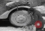 Image of 150th Signal Corps whitewash trucks Metz France, 1945, second 37 stock footage video 65675080011