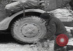 Image of 150th Signal Corps whitewash trucks Metz France, 1945, second 38 stock footage video 65675080011