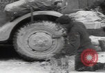 Image of 150th Signal Corps whitewash trucks Metz France, 1945, second 39 stock footage video 65675080011