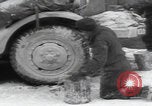 Image of 150th Signal Corps whitewash trucks Metz France, 1945, second 41 stock footage video 65675080011