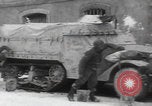 Image of 150th Signal Corps whitewash trucks Metz France, 1945, second 45 stock footage video 65675080011