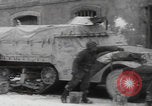 Image of 150th Signal Corps whitewash trucks Metz France, 1945, second 47 stock footage video 65675080011