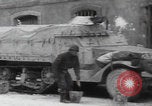 Image of 150th Signal Corps whitewash trucks Metz France, 1945, second 49 stock footage video 65675080011