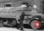 Image of 150th Signal Corps whitewash trucks Metz France, 1945, second 50 stock footage video 65675080011