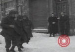 Image of 347th Regiment Troops give cigarette Saint Hubert Belgium, 1945, second 1 stock footage video 65675080015