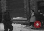 Image of 347th Regiment Troops give cigarette Saint Hubert Belgium, 1945, second 3 stock footage video 65675080015