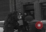 Image of 347th Regiment Troops give cigarette Saint Hubert Belgium, 1945, second 5 stock footage video 65675080015