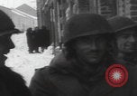 Image of 347th Regiment Troops give cigarette Saint Hubert Belgium, 1945, second 26 stock footage video 65675080015