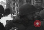 Image of 347th Regiment Troops give cigarette Saint Hubert Belgium, 1945, second 27 stock footage video 65675080015