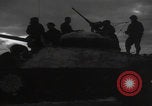 Image of US soldiers on tank dusk WW2 Germany, 1945, second 34 stock footage video 65675080019