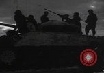 Image of US soldiers on tank dusk WW2 Germany, 1945, second 37 stock footage video 65675080019