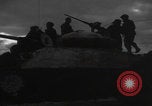 Image of US soldiers on tank dusk WW2 Germany, 1945, second 38 stock footage video 65675080019
