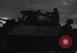 Image of US soldiers on tank dusk WW2 Germany, 1945, second 45 stock footage video 65675080019