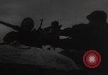 Image of US soldiers on tank dusk WW2 Germany, 1945, second 48 stock footage video 65675080019