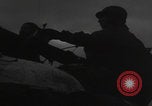 Image of US soldiers on tank dusk WW2 Germany, 1945, second 54 stock footage video 65675080019