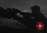 Image of US soldiers on tank dusk WW2 Germany, 1945, second 55 stock footage video 65675080019