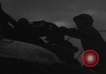 Image of US soldiers on tank dusk WW2 Germany, 1945, second 56 stock footage video 65675080019
