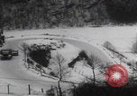 Image of US infantry winter roads WW2 Bonnal Luxembourg, 1945, second 23 stock footage video 65675080022