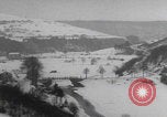 Image of US infantry winter roads WW2 Bonnal Luxembourg, 1945, second 59 stock footage video 65675080022