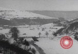 Image of US infantry winter roads WW2 Bonnal Luxembourg, 1945, second 61 stock footage video 65675080022