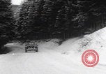 Image of US infantry vehicles blizzard WW2 Bonnal Luxembourg, 1945, second 10 stock footage video 65675080023