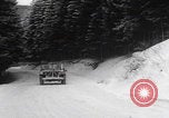 Image of US infantry vehicles blizzard WW2 Bonnal Luxembourg, 1945, second 11 stock footage video 65675080023