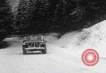 Image of US infantry vehicles blizzard WW2 Bonnal Luxembourg, 1945, second 12 stock footage video 65675080023