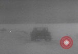 Image of US infantry vehicles blizzard WW2 Bonnal Luxembourg, 1945, second 25 stock footage video 65675080023