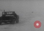 Image of US infantry vehicles blizzard WW2 Bonnal Luxembourg, 1945, second 35 stock footage video 65675080023