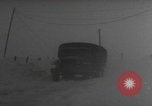 Image of US infantry vehicles blizzard WW2 Bonnal Luxembourg, 1945, second 57 stock footage video 65675080023