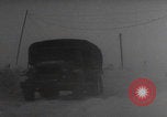 Image of US infantry vehicles blizzard WW2 Bonnal Luxembourg, 1945, second 59 stock footage video 65675080023