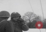 Image of 5th Armored division winter training WW2 Eupen Belgium, 1945, second 10 stock footage video 65675080025