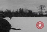 Image of 5th Armored division winter training WW2 Eupen Belgium, 1945, second 42 stock footage video 65675080025