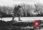 Image of 5th Armored division winter training WW2 Eupen Belgium, 1945, second 57 stock footage video 65675080025