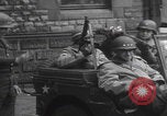 Image of General Omar Bradley Luxembourg WW2 Luxembourg, 1945, second 19 stock footage video 65675080026