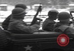Image of General Omar Bradley Luxembourg WW2 Luxembourg, 1945, second 23 stock footage video 65675080026