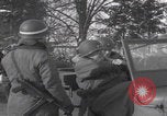 Image of General Omar Bradley tours winter Luxembourg WW2 Luxembourg, 1945, second 6 stock footage video 65675080027