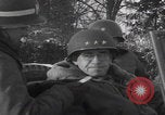 Image of General Omar Bradley tours winter Luxembourg WW2 Luxembourg, 1945, second 10 stock footage video 65675080027
