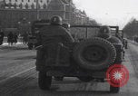 Image of General Omar Bradley tours winter Luxembourg WW2 Luxembourg, 1945, second 16 stock footage video 65675080027