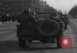 Image of General Omar Bradley tours winter Luxembourg WW2 Luxembourg, 1945, second 21 stock footage video 65675080027