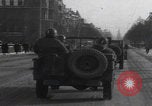 Image of General Omar Bradley tours winter Luxembourg WW2 Luxembourg, 1945, second 24 stock footage video 65675080027