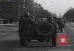 Image of General Omar Bradley tours winter Luxembourg WW2 Luxembourg, 1945, second 25 stock footage video 65675080027