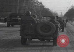 Image of General Omar Bradley tours winter Luxembourg WW2 Luxembourg, 1945, second 26 stock footage video 65675080027