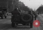 Image of General Omar Bradley tours winter Luxembourg WW2 Luxembourg, 1945, second 27 stock footage video 65675080027