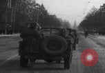Image of General Omar Bradley tours winter Luxembourg WW2 Luxembourg, 1945, second 32 stock footage video 65675080027