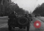 Image of General Omar Bradley tours winter Luxembourg WW2 Luxembourg, 1945, second 33 stock footage video 65675080027