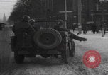 Image of General Omar Bradley tours winter Luxembourg WW2 Luxembourg, 1945, second 40 stock footage video 65675080027